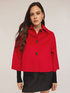 Kurze Jacke aus Woll-Mischgewebe image number 0