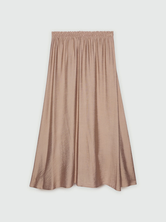 Long viscose skirt