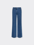 Jean 5 poches coupe droite mi-haute, "Wanda" image number 4