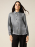 Viscose satin shirt image number 0