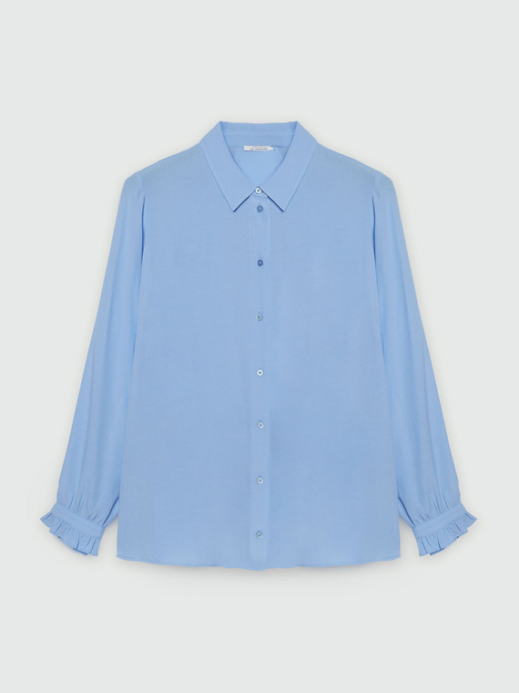 Hemdbluse mit Viskose LENZING™ ECOVERO™