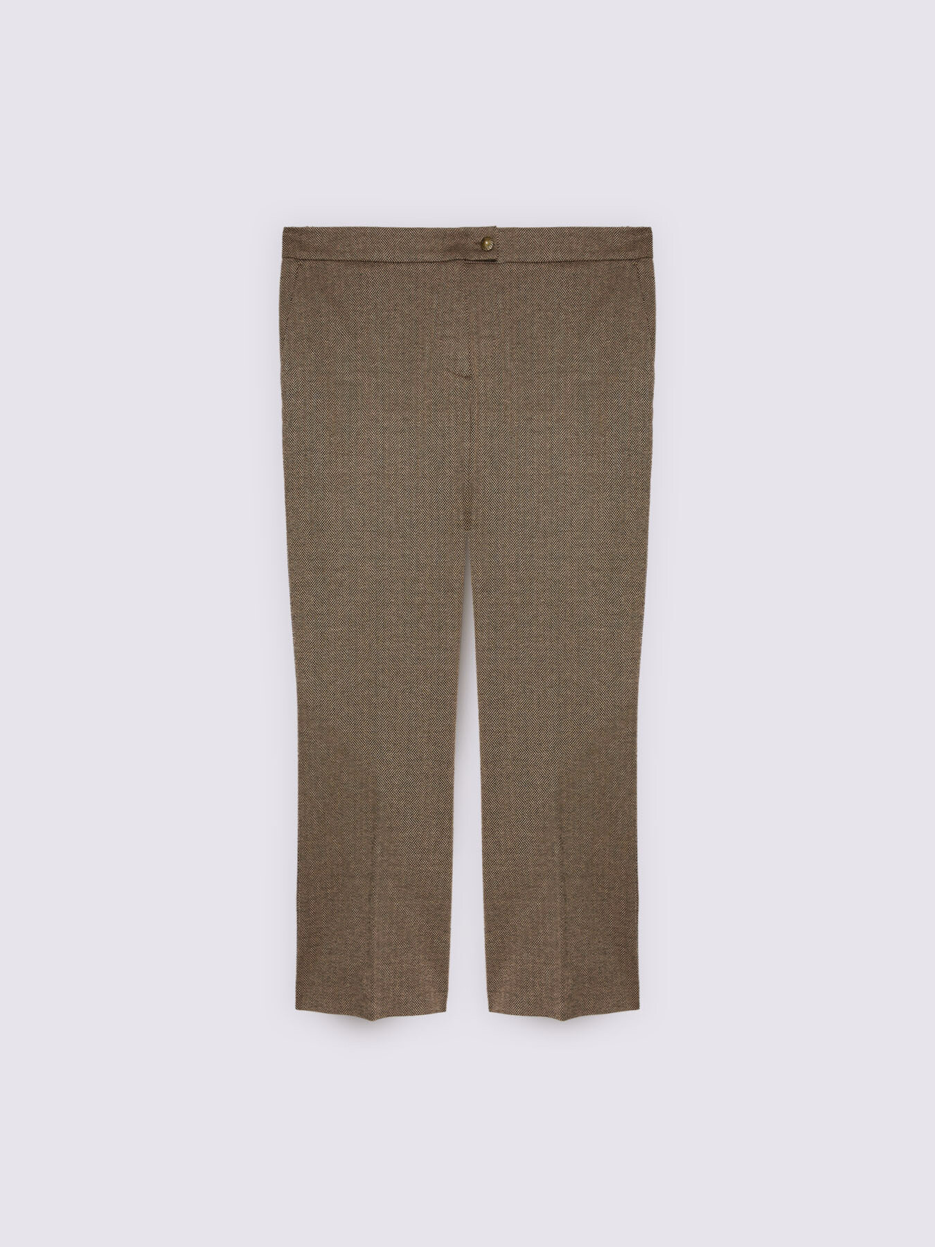 Pantaloni check Kick Flare image number 4