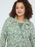 Bikerjacke aus bedrucktem Soft-Touch-Stoff image number 3