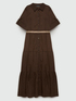 Vestito chemisier lungo image number 4