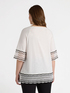 T-shirt with crochet edges image number 1