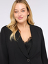 Fitted blazer in stretch fabric image number 3