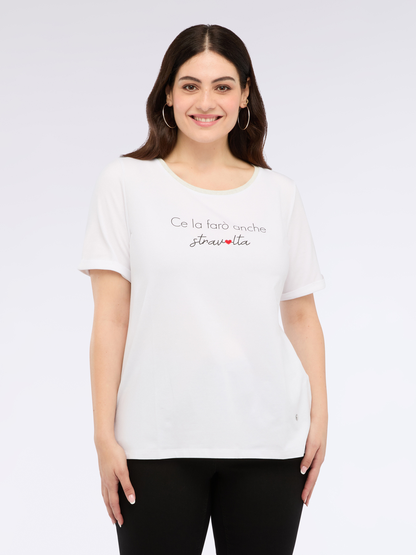 Jersey-T-Shirt mit lustigem Aufdruck image number 2