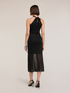 Rochie tip furou din tricotaj cu transparențe image number 1