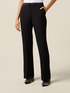 Pantaloni palazzo in enver satin image number 3