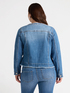 Denim-Blousonjacke mit Perlenstickerei image number 2