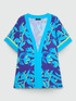 Kimono imprimé en viscose LENZING™ ECOVERO™ image number 1