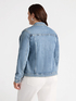 Denim-Blousonjacke mit Glanzpunkten image number 1