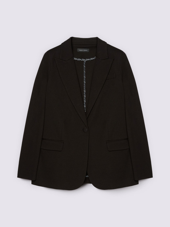 Blazer aus Punto Milano