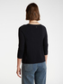 Basic sweater with boat neck image number 1