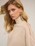 Rollkragenpullover mit transparentem Einsatz image number 2