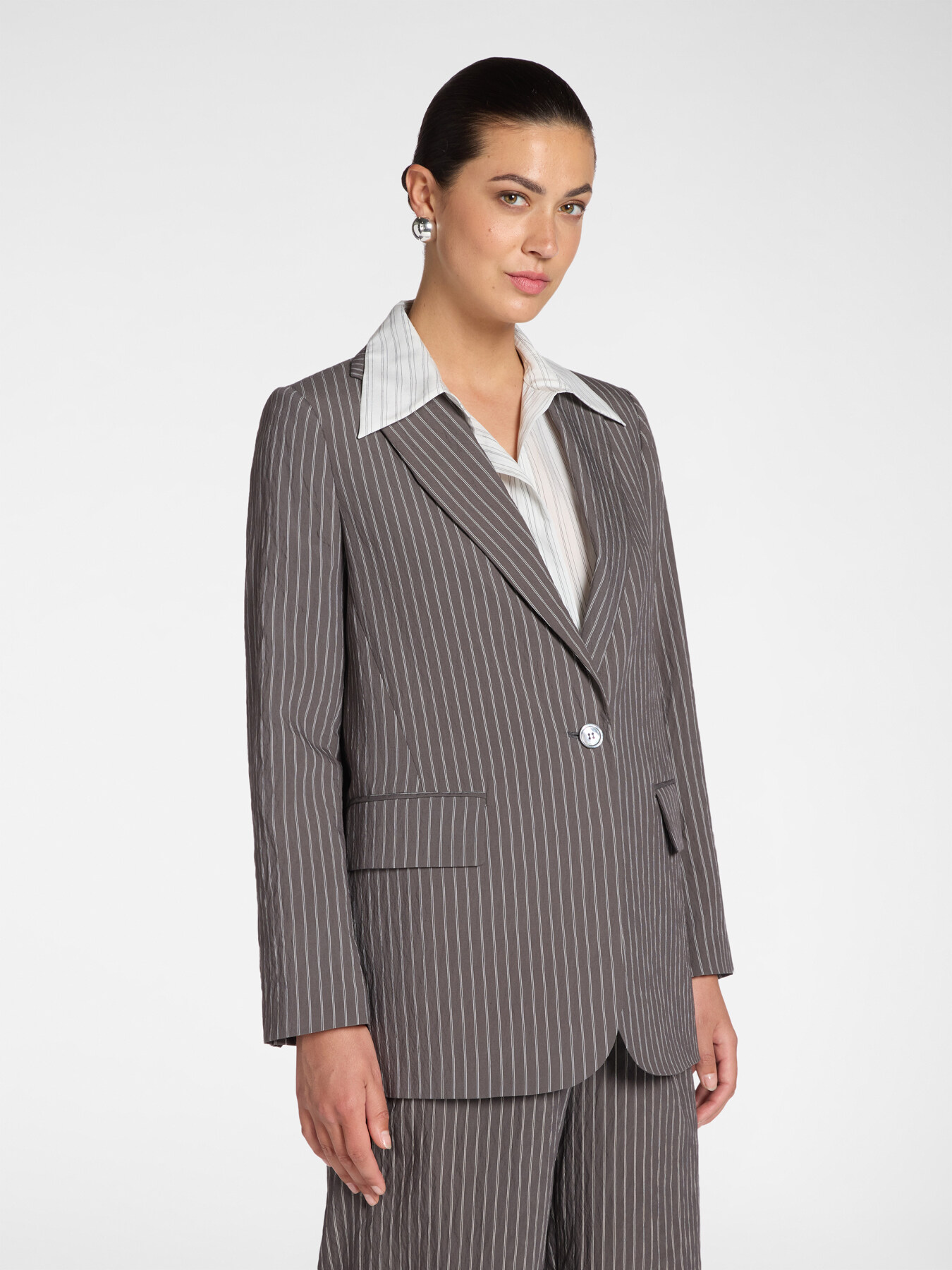 Blazer gessato image number 2