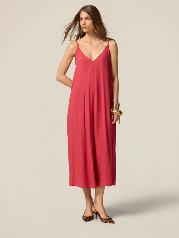 Long viscose dress