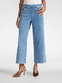 Floral wide leg jeans, "Wanda" image number 2