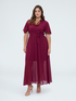 DREAM Kleid aus Georgette mit V-Ausschnitt image number 2