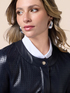 Chaqueta corta perforada image number 2