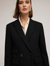 Structured double-breasted pinstripe jacket image number 2