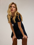 Short ribbed knit dress image number 4