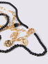 Collier multi-rangs avec pendentifs image number 2