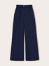 Pantalon large en drill de coton image number 4