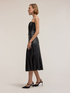 Pleated skirt in Smart Couture coated fabric image number 3