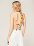 Floral patterned bandeau top image number 1
