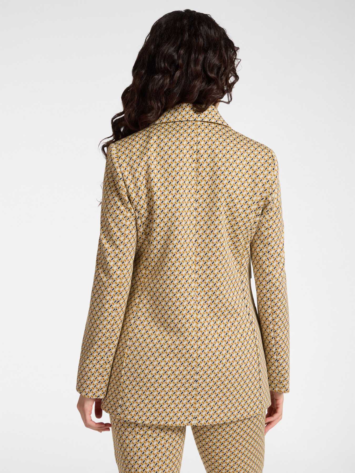 Blazer jacquard stretch image number 1