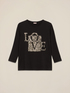 T-shirt with sequin embroidery image number 3