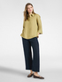 Camicia boxy in lino image number 2
