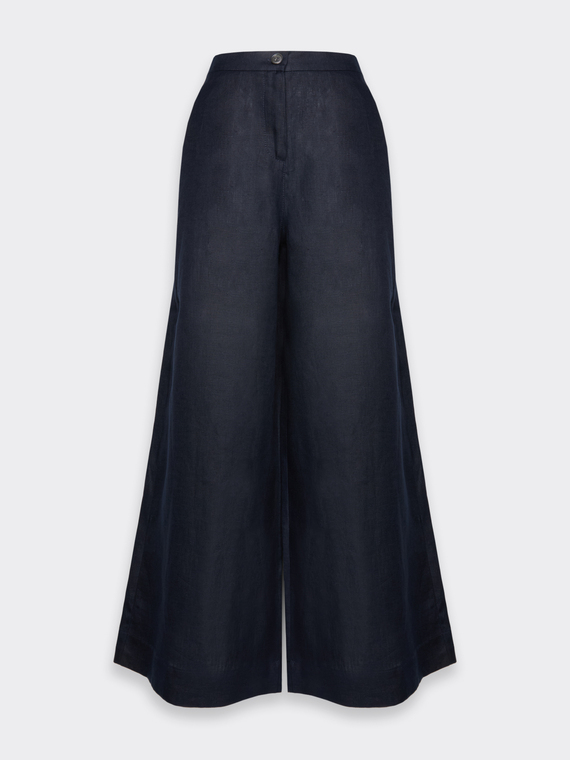 Linen palazzo pants