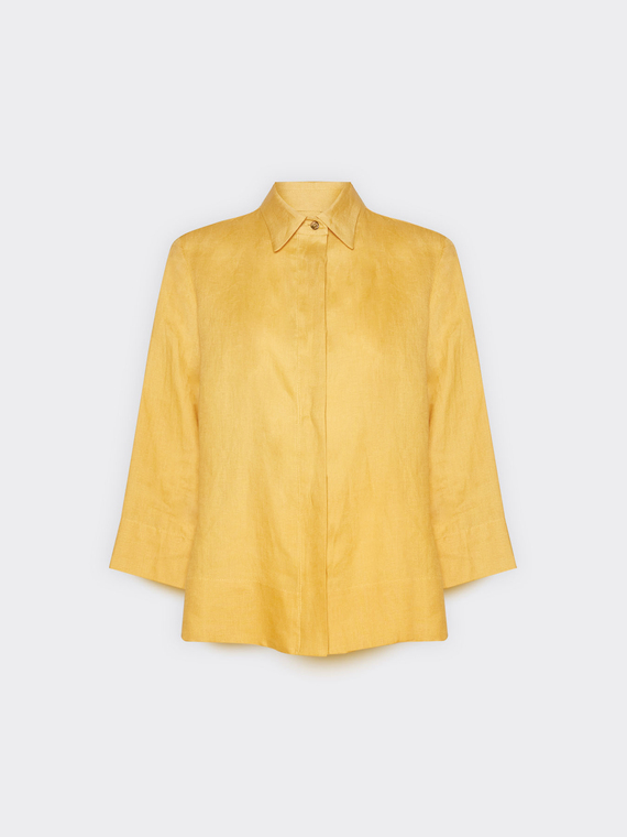 Chemise boxy en lin