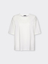 T-Shirt aus Baumwolle mit Stickerei image number 4