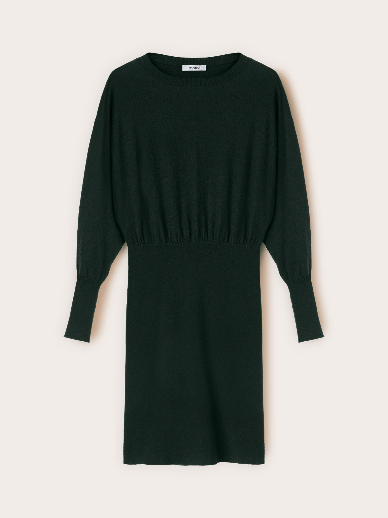 Rochie din tricotaj cu mâneci kimono image number 4