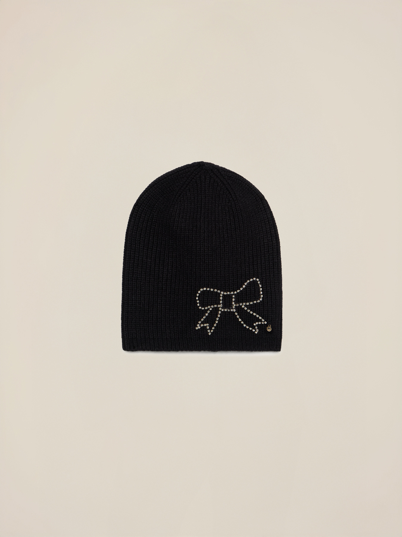 Bonnet en maille avec cristaux image number 0