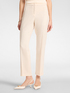 Pantalones rectos de cady elástico image number 2