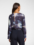 Blusa de georgette estampada image number 1
