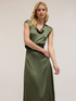 Long satin dress image number 2