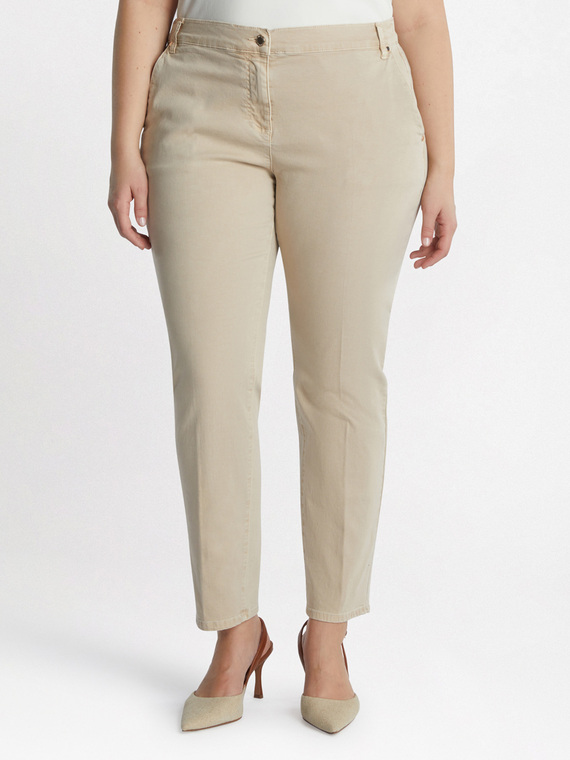 Chinohose aus Baumwoll-Stretch