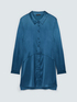 Stretch satin shirt image number 0