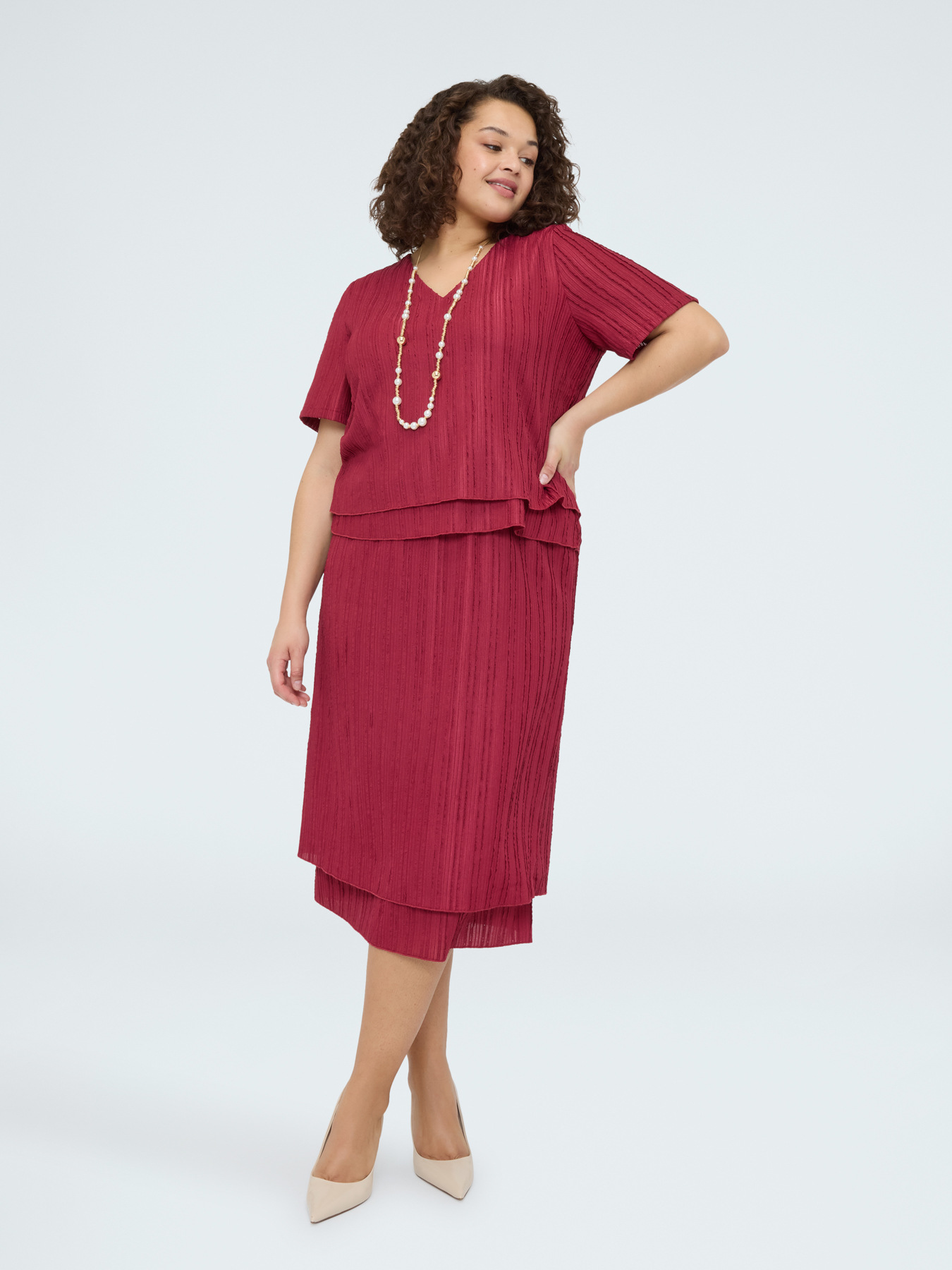 Gonna in jersey a costine image number 2