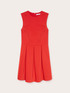Robe courte avec jupe à plis image number 4