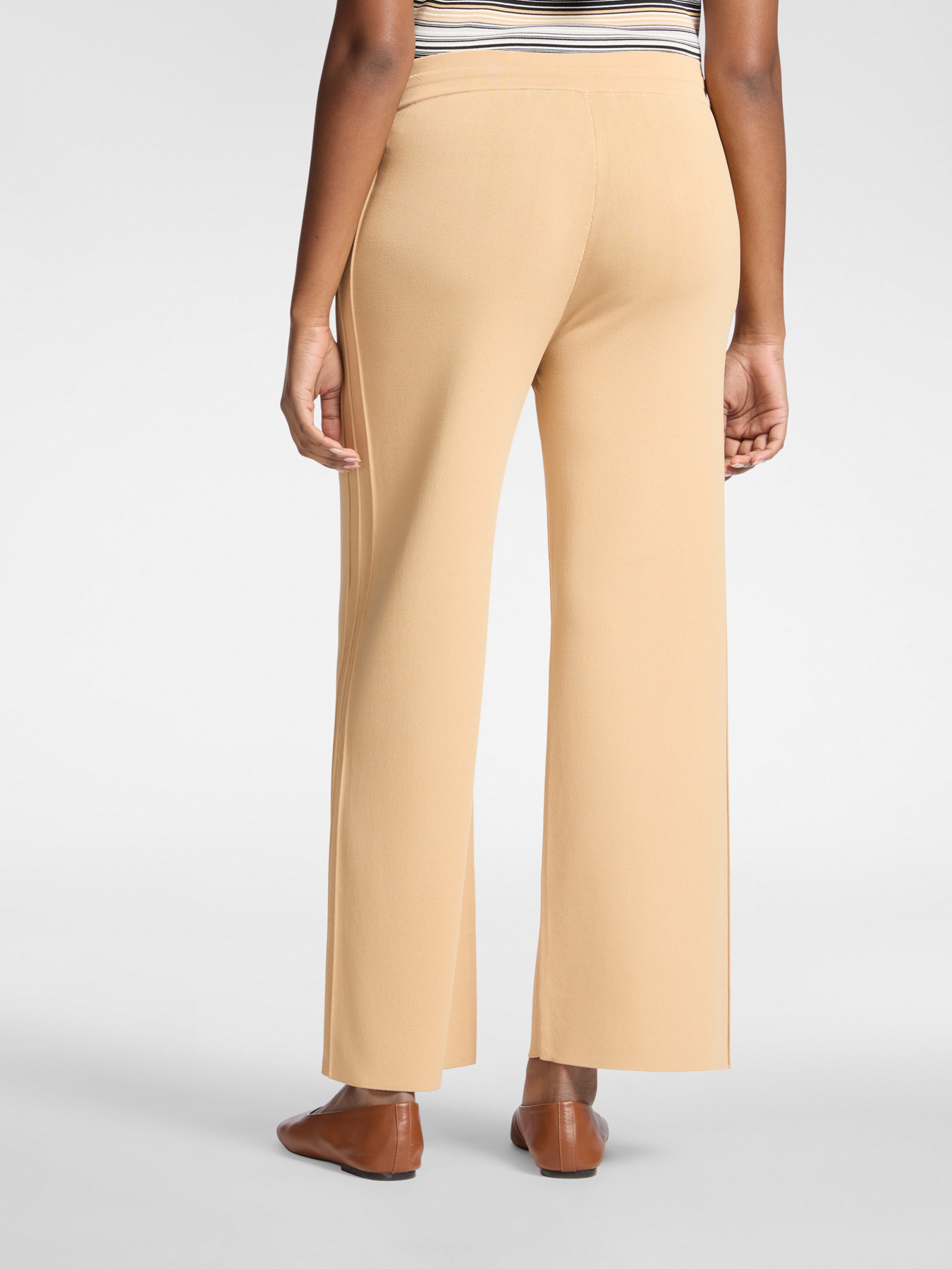 Viscose blend palazzo pants image number 1