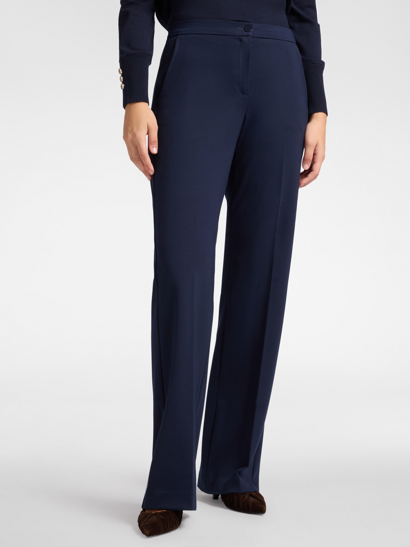 Men's trousers in Milanese stitch image number 2