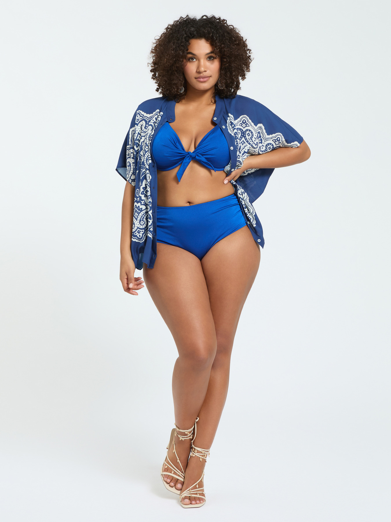 Bikini mit Schleife und Kristallen image number 3