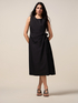 Midi dress with side bow image number 0