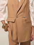 Fluid viscose blend vest image number 2